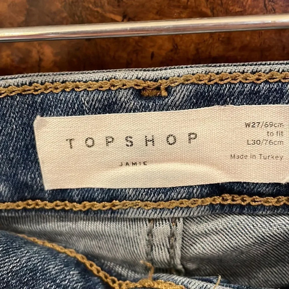 𝅺NWOT TopShop Jamie jeans - Picture 5 of 13